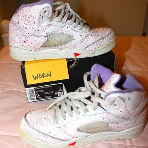 JORDAN 5 RETRO SE -SIZE 3Y -WORN
